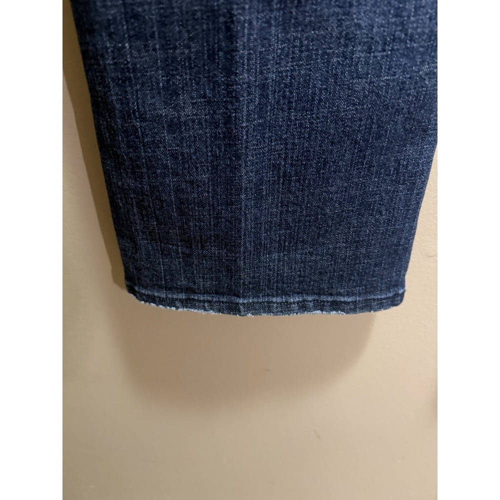 Ooh La La Bootcut Boogie Jeans Women's 14 Blue Bootcut Denim Embroidered 32L - Picture 3 of 11